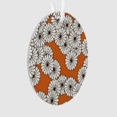Art-Deco-Blume Ornament (Vorderseite)