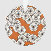 Art-Deco-Blume Ornament (Vorderseite)