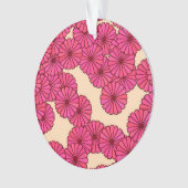 Art-Deco-Blume Ornament (Vorderseite)