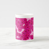 Art-Deco-Blume Porzellantasse (Vorderseite)