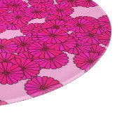 Art-Deco-Blume Schneidebrett (Ecke)