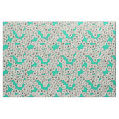 Art-Déco-Blume Stoff (Fat Quarter (45,7 x 55,9 cm))