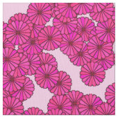 Art-Deco-Blume Stoff (Nahaufnahme)