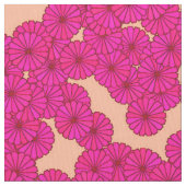 Art-Deco-Blume Stoff (Nahaufnahme)