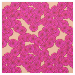 Art-Deco-Blume Stoff