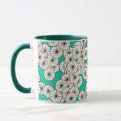 Art-Déco-Blume Tasse (Links)