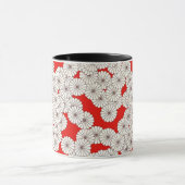 Art-Deco-Blume Tasse (Zentrum)