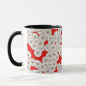 Art-Deco-Blume Tasse (Links)