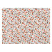 Art-Deco-Blume Tischdecke (Vorderseite (Horizontal))