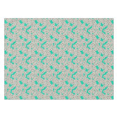 Art-Déco-Blume Tischdecke (Vorderseite (Horizontal))