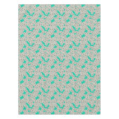 Art-Déco-Blume Tischdecke (Vorderseite)