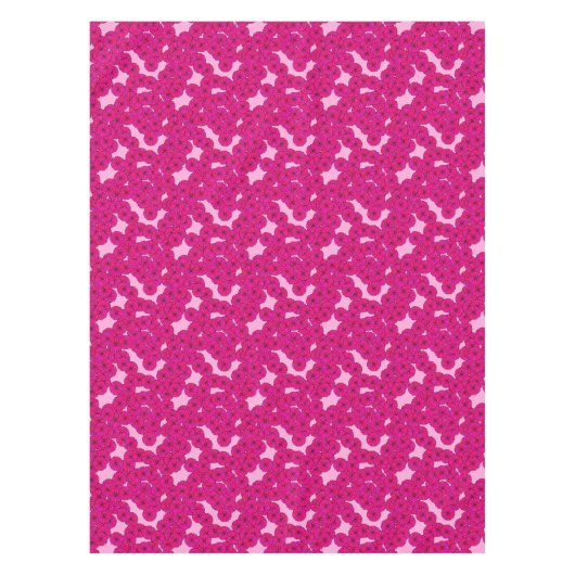 Art-Deco-Blume Tischdecke (Vorderseite)