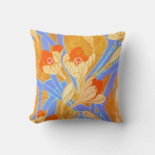Art-Déco-Blume von Seguy - Pillow Kissen