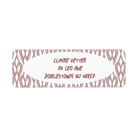 Art Deco Blumenbeete (Vorne)