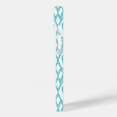 Art Deco Blumenbeete Case-Mate iPhone Hülle (Rückseite / Links)