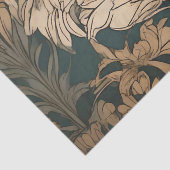 Art Deco Blumendesign Seidenpapier (Detail)