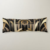 Art Deco Body Pillow Seitenschläferkissen (Rückseite)