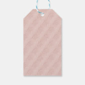 Art Deco Bögen | Elegant "Für Dich" Geschenkanhänger (Rückseite)