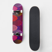 Art Deco Bogen Skateboard (Vorderseite)