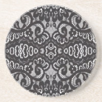 Art Deco Bohemisch Chic florale Gotische schwarze