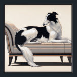 Art Deco Borzoi Akropolis Kunst<br><div class="desc">Ideal für den Borzoi Liebhaber!</div>