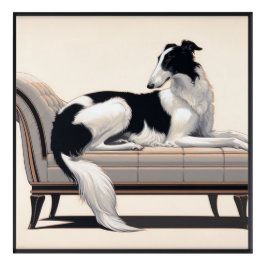 Art Deco Borzoi Akropolis Kunst