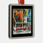 Art Deco Boston Swan Boats Ornament Aus Metall (Rechts)