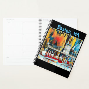 Art Deco Boston Swan Boats Planer