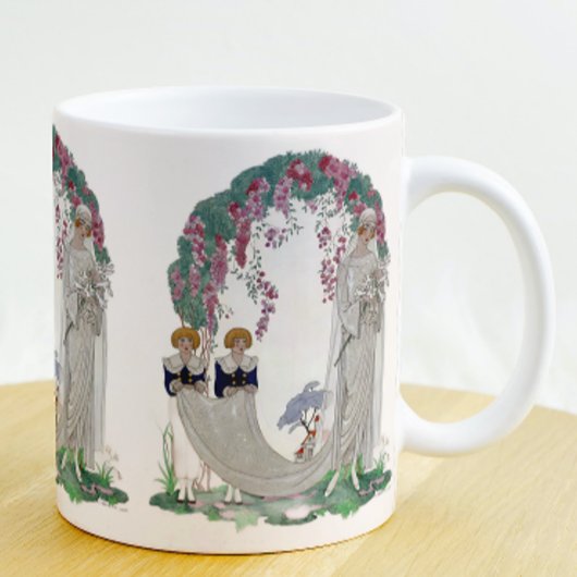 Art Deco Braut Kaffeetasse