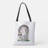 Art Deco Braut Tasche (Rückseite)