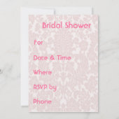 Art Deco Bride Einladung (Rückseite)