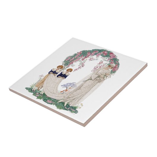 Art Deco Bride Fliese (Seite)