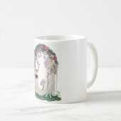 Art Deco Bride Kaffeetasse (VorderseiteRechts)