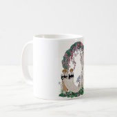 Art Deco Bride Kaffeetasse (Vorderseite Links)