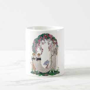 Art Deco Bride Kaffeetasse
