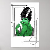 Art Deco Bride Poster (Vorne)