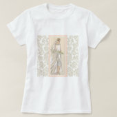 Art Deco Bride T-Shirt (Design vorne)