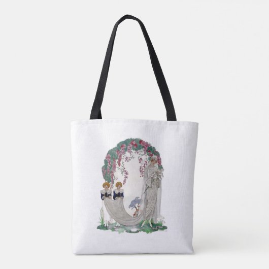 Art Deco Bride Tasche (Rückseite)