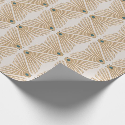 Art-Deco-Bugs Geschenkpapier (Ecke)