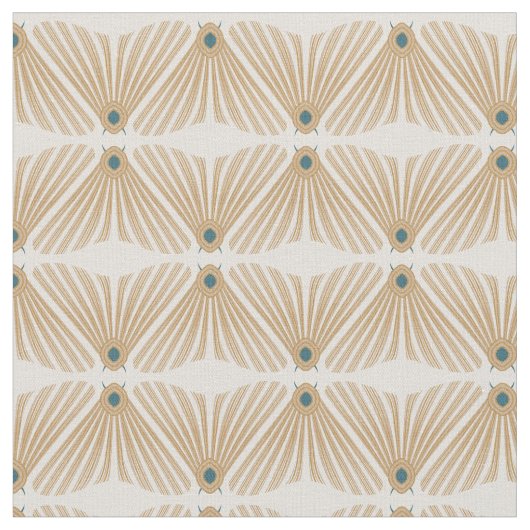 Art-Deco-Bugs Stoff (Nahaufnahme)