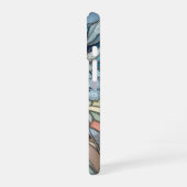 Art Deco Buntglasmosaik iPhone 16 Hülle (Linke Seite)