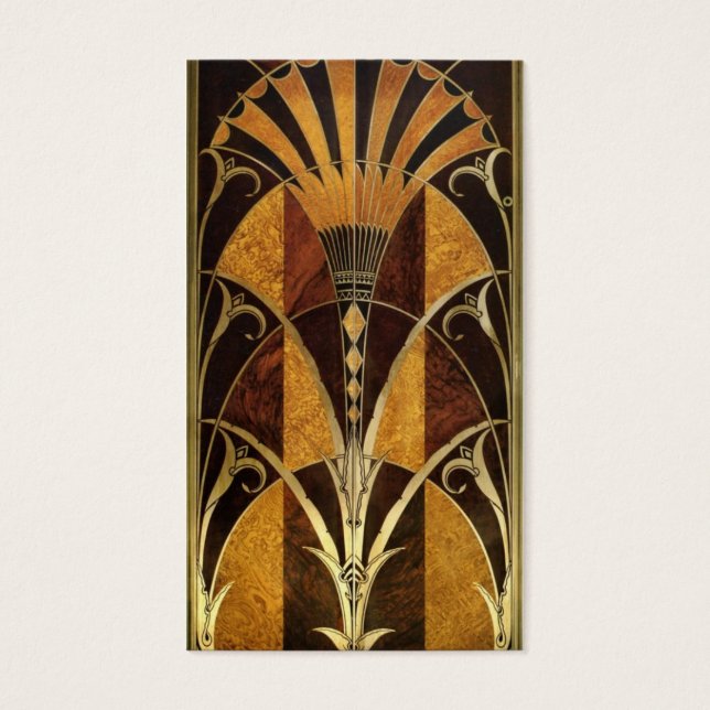 Art Deco Burl Wood (Vorderseite)