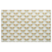 Art Deco Butterflies Stoff (Fat Quarter (45,7 x 55,9 cm))