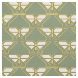 Art Deco Butterflies Stoff