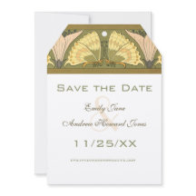 Art Deco Butterfly Calla Lily Wedding