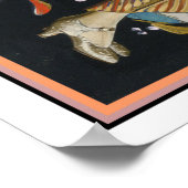 Art Deco Butterfly Couple 16 x 20 Print Poster (Ecke)