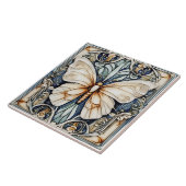 Art Deco Butterfly Jugendstil Keramik Tile Fliese (Seite)