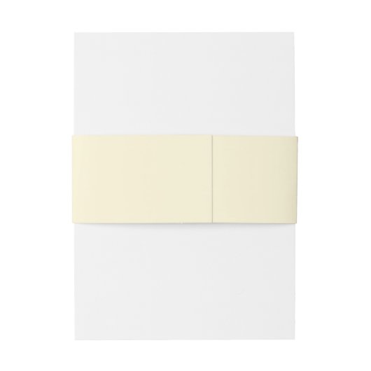 Art Deco Butterfly Monogram Golden Wedding Einladungsbanderole (Rückseitenbeispiel)