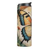 Art Deco Butterfly Tumbler Thermosbecher (Nach links gedreht)
