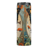 Art Deco Butterfly Tumbler Thermosbecher (Rückseite)